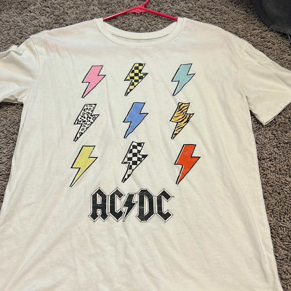 Pretty new white AC/DC girls tee.